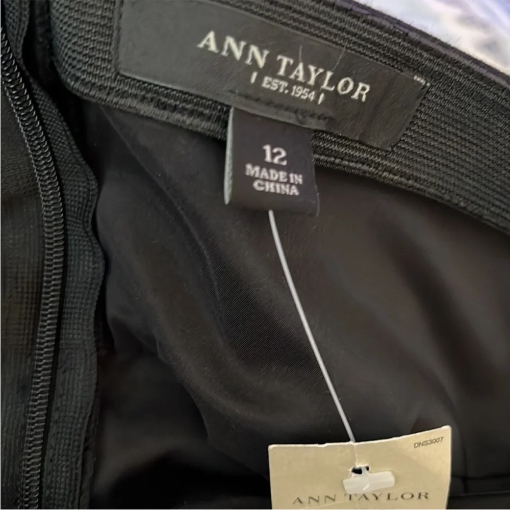 Ann Taylor A-Line Rosette Skirt NEW
